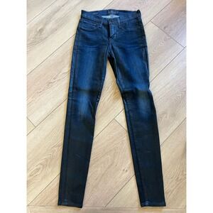 Lucky Brand Brooke Legging Jean Womens Dark Skinny Fit Stretch Denim Pants 0‎ 25